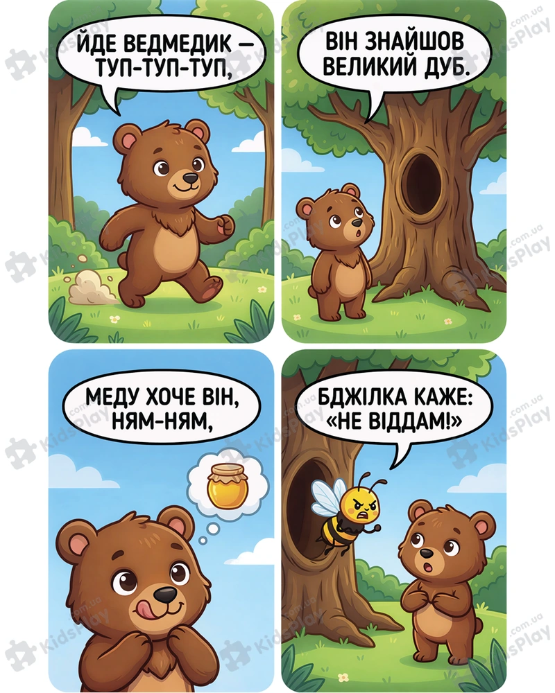 Мнемотаблиці: Лісові тварини